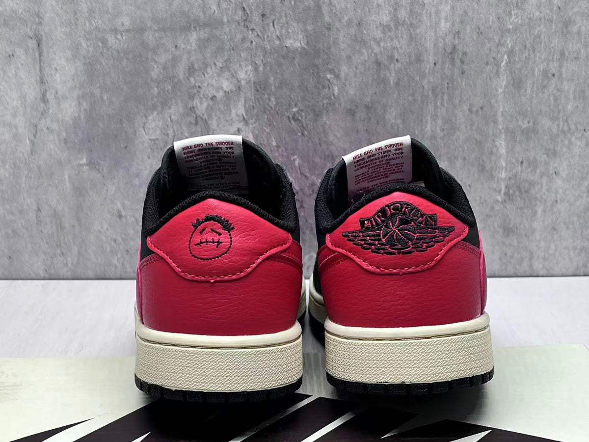 Air Jordan 1 Retro Low OG Black Varsity Red