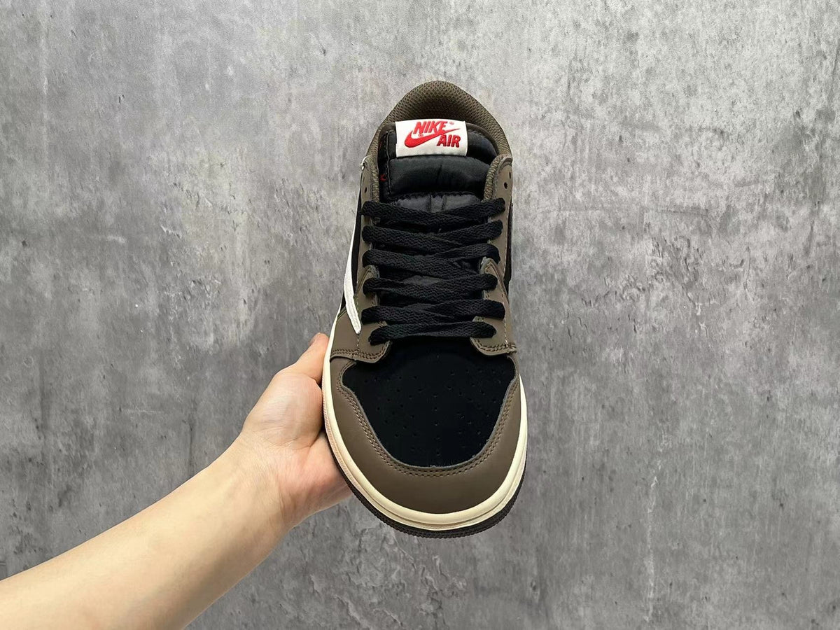 Air Jordan 1 Low Black-Brown Reverse
