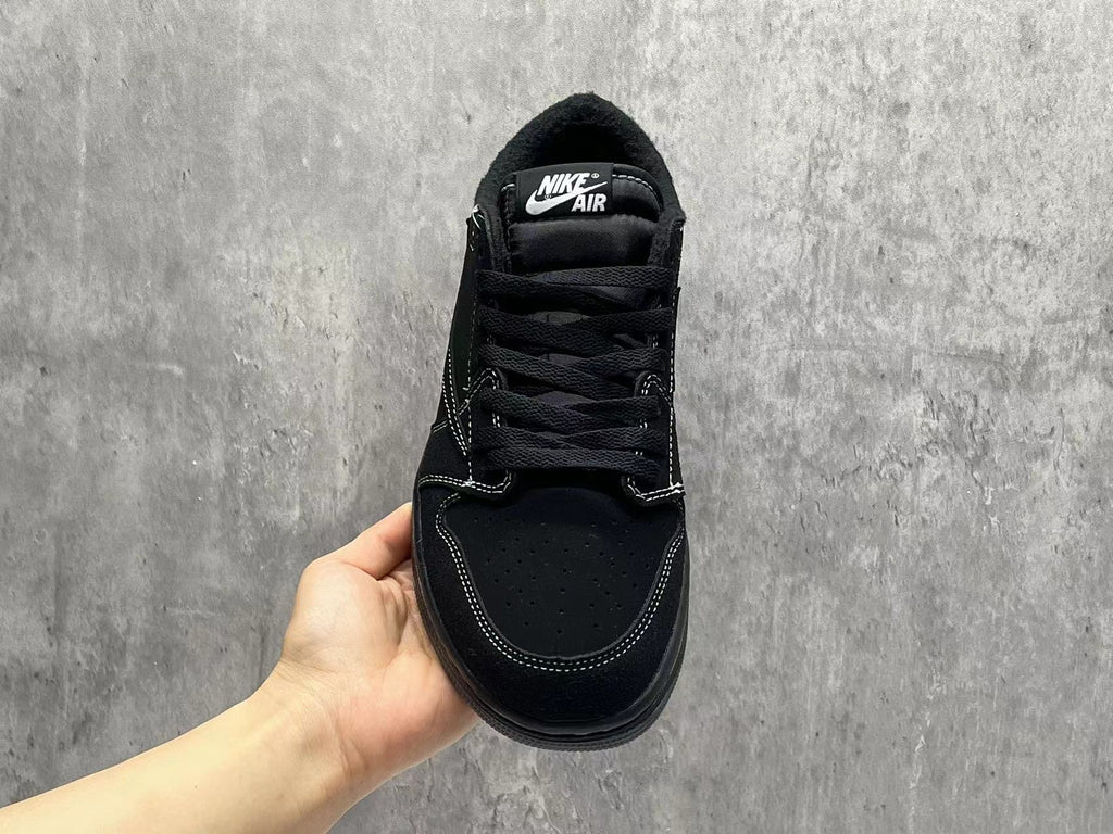 Air Jordan 1 Low TS Black Phantom Reverse Swoosh
