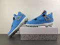 Air Jordan 4 Retro University Blue Golf Custom