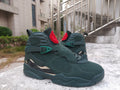 Air Jordan 8 Retro Dark Green Red