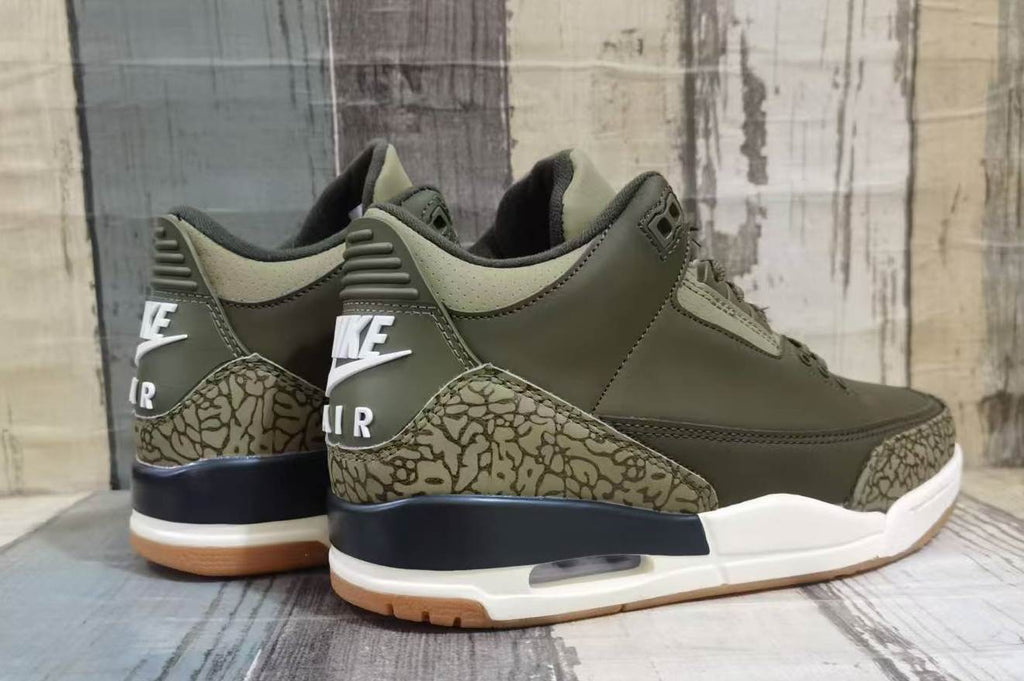Air Jordan 3 Medium Olive(Man)