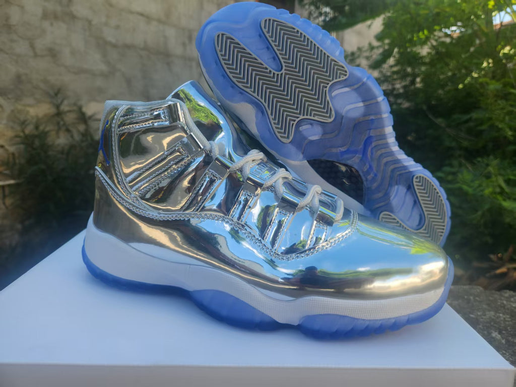 Air Jordan 11 Retro “Mirror Silver Blue”
