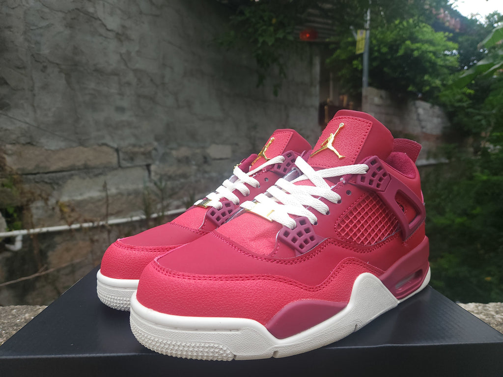 Air Jordan 4 Retro Pink Red