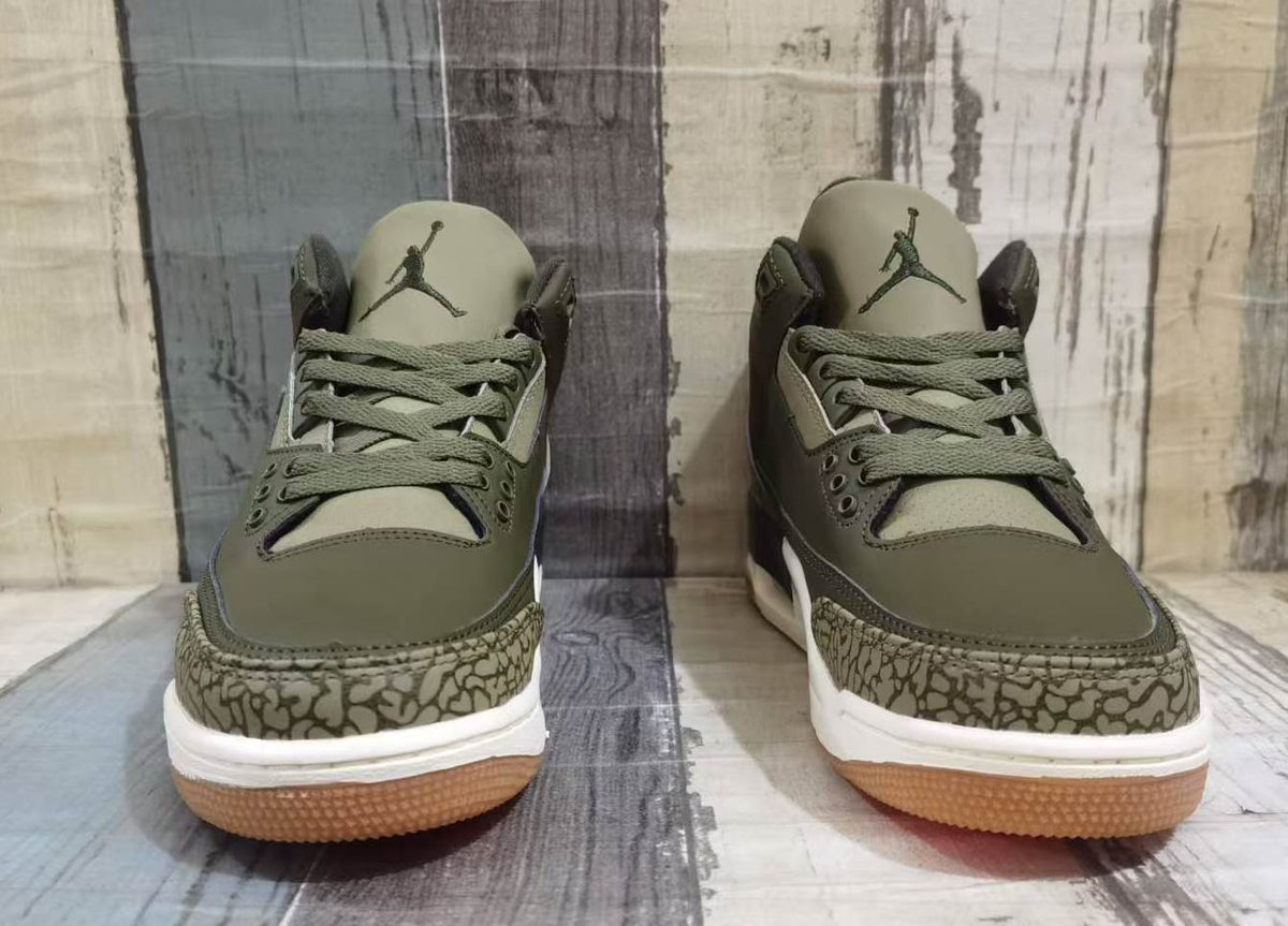Air Jordan 3 Medium Olive(Man)
