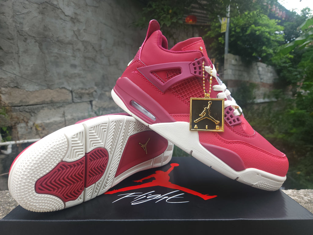 Air Jordan 4 Retro Pink Red