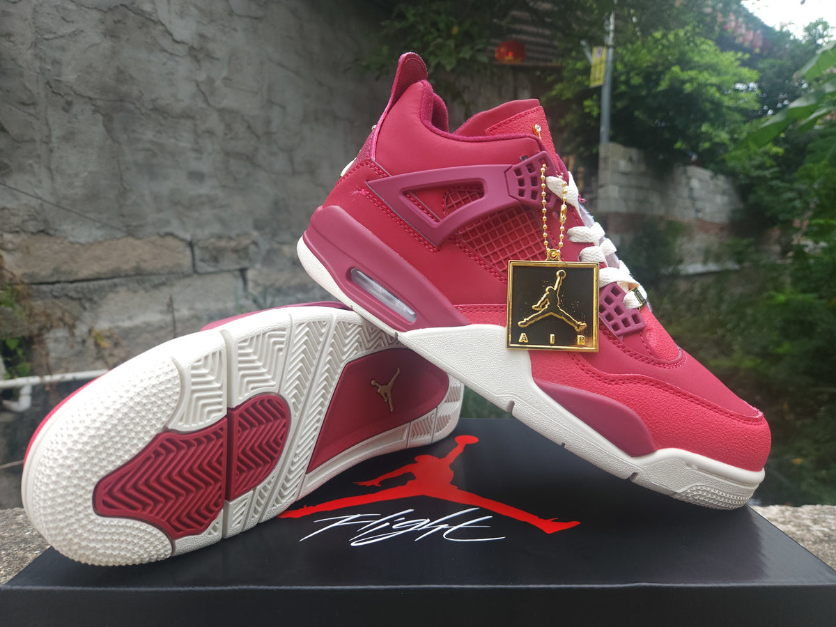 Air Jordan 4 Retro Pink Red