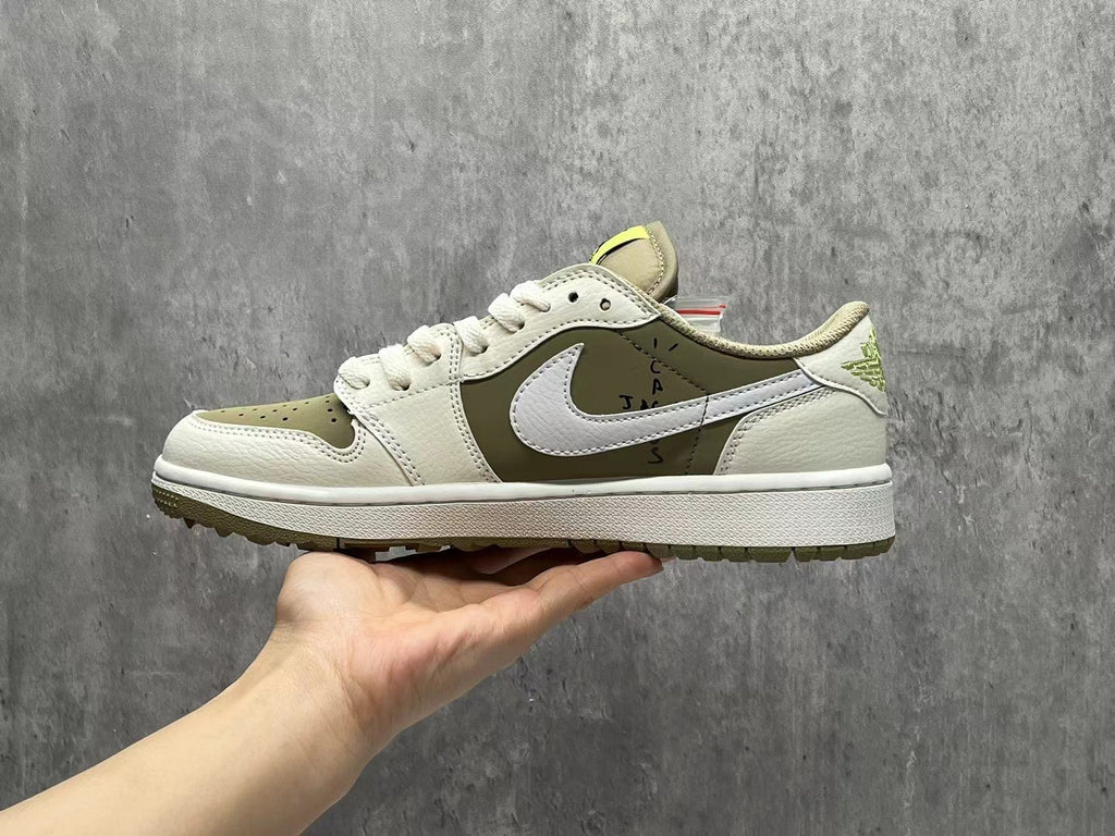 Travis Scott x Air Jordan 1 Low Golf Neutral Olive