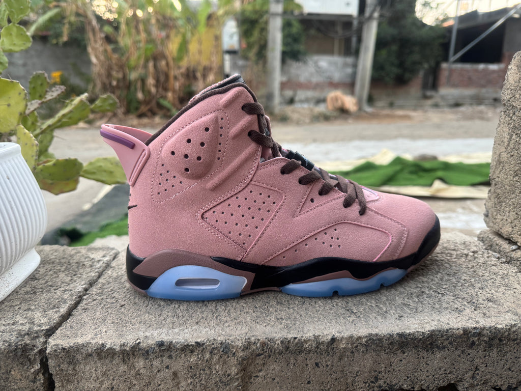 Air Jordan 6 Retro x Aleali May Rust Pink
