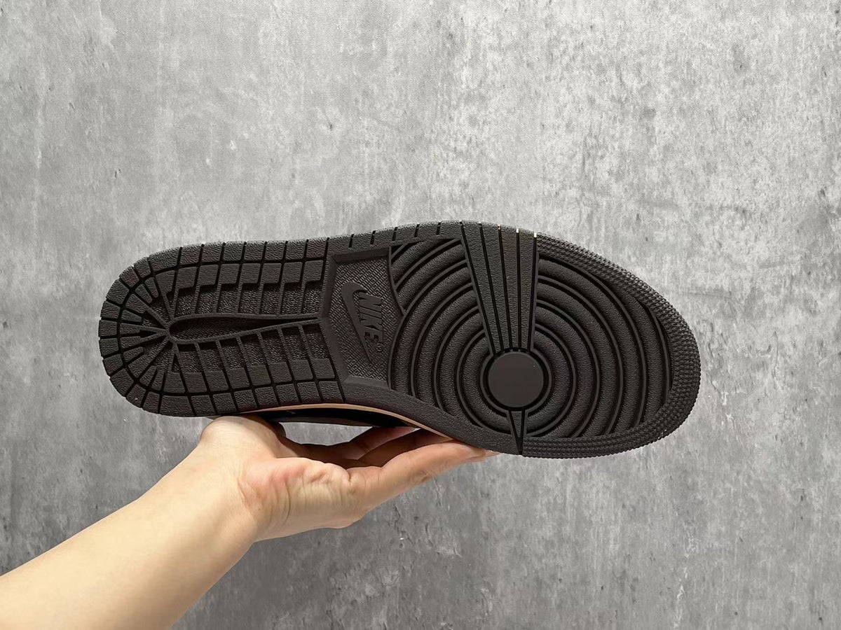 Air Jordan 1 Low Black-Brown Reverse