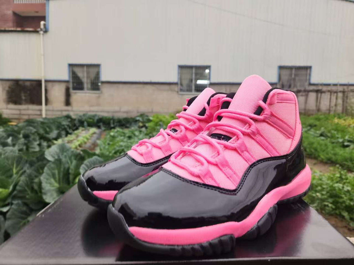 Air Jordan 11 Black Pink Custom