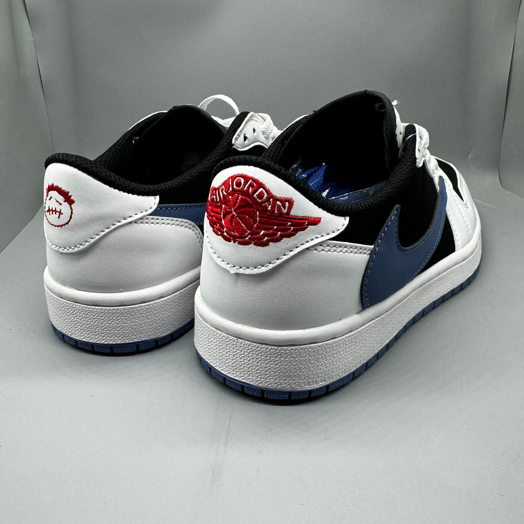 Air Jordan 1 Low x Travis Scott “Black Navy” Custom 2024