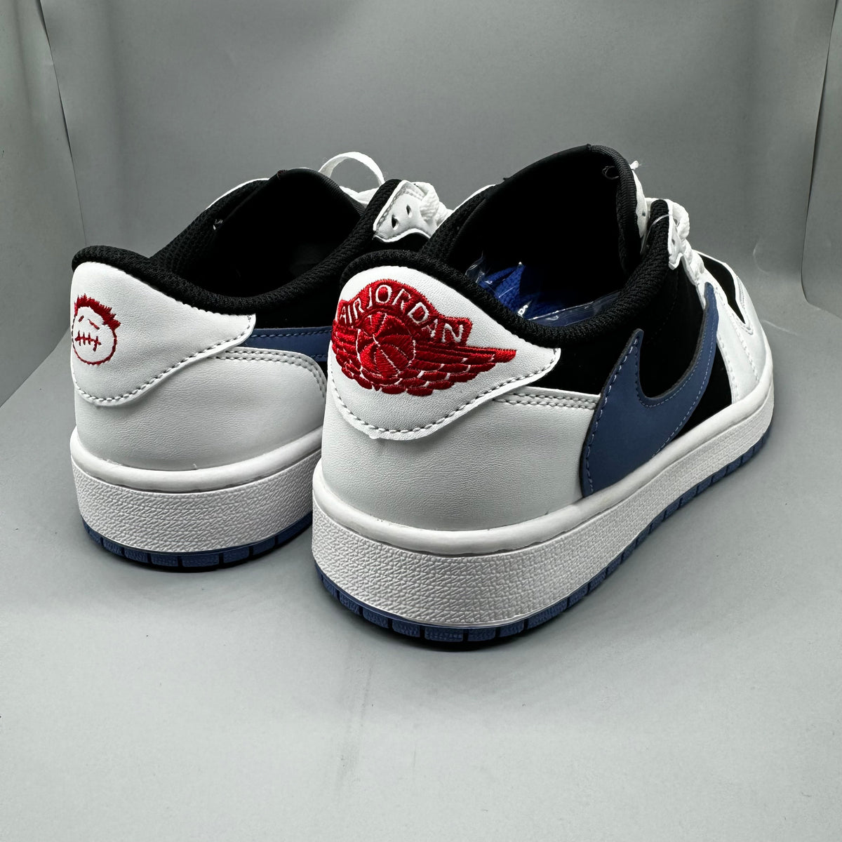 Air Jordan 1 Low x Travis Scott “Black Navy” Custom 2024