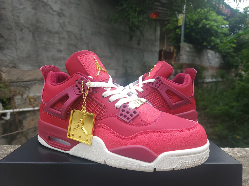 Air Jordan 4 Retro Pink Red