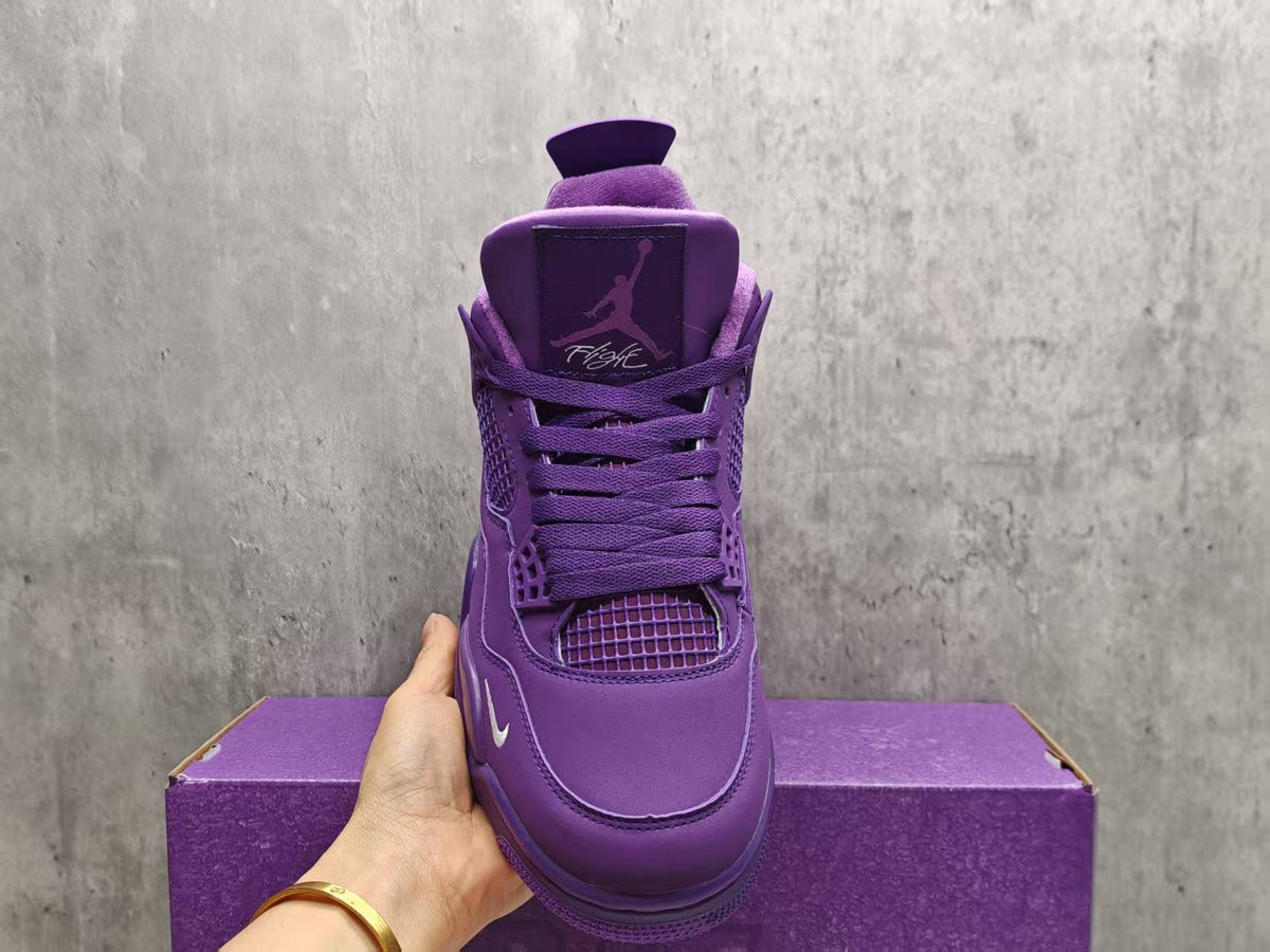 Air Jordan 4 Retro Nigel Sylvester Bike Purple