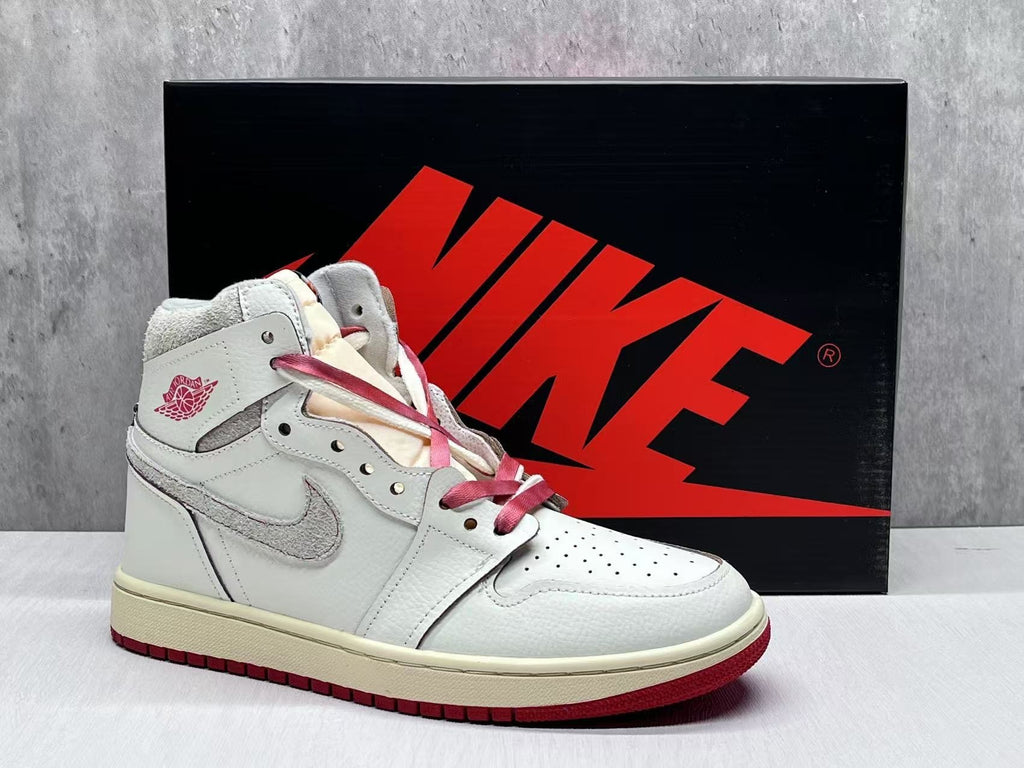 Air Jordan 1 Retro High Rare Air Sail Cinnabar