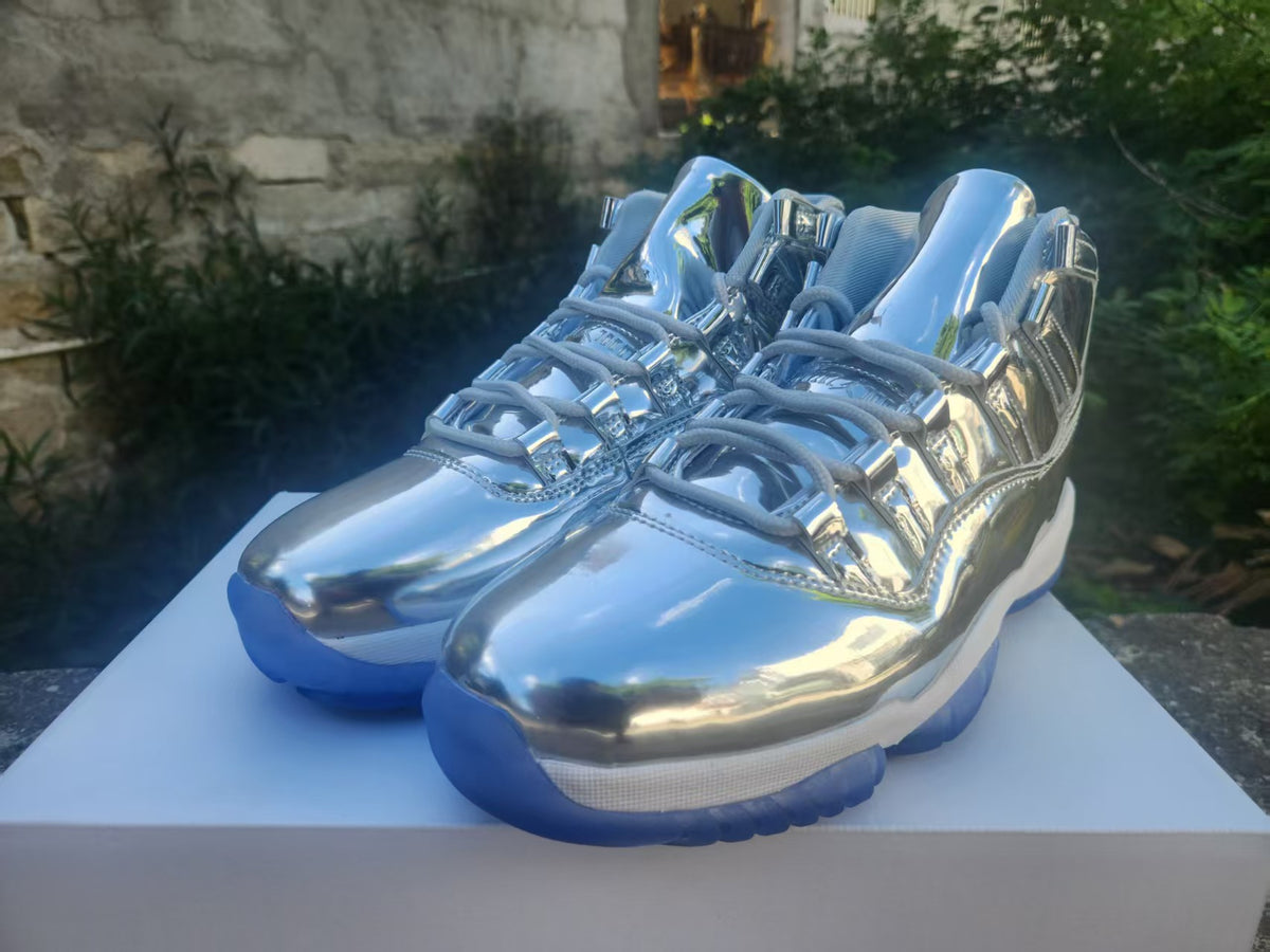 Air Jordan 11 Retro “Mirror Silver Blue”