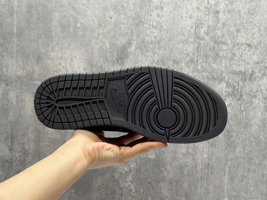 Air Jordan 1 Low TS Black Phantom Reverse Swoosh
