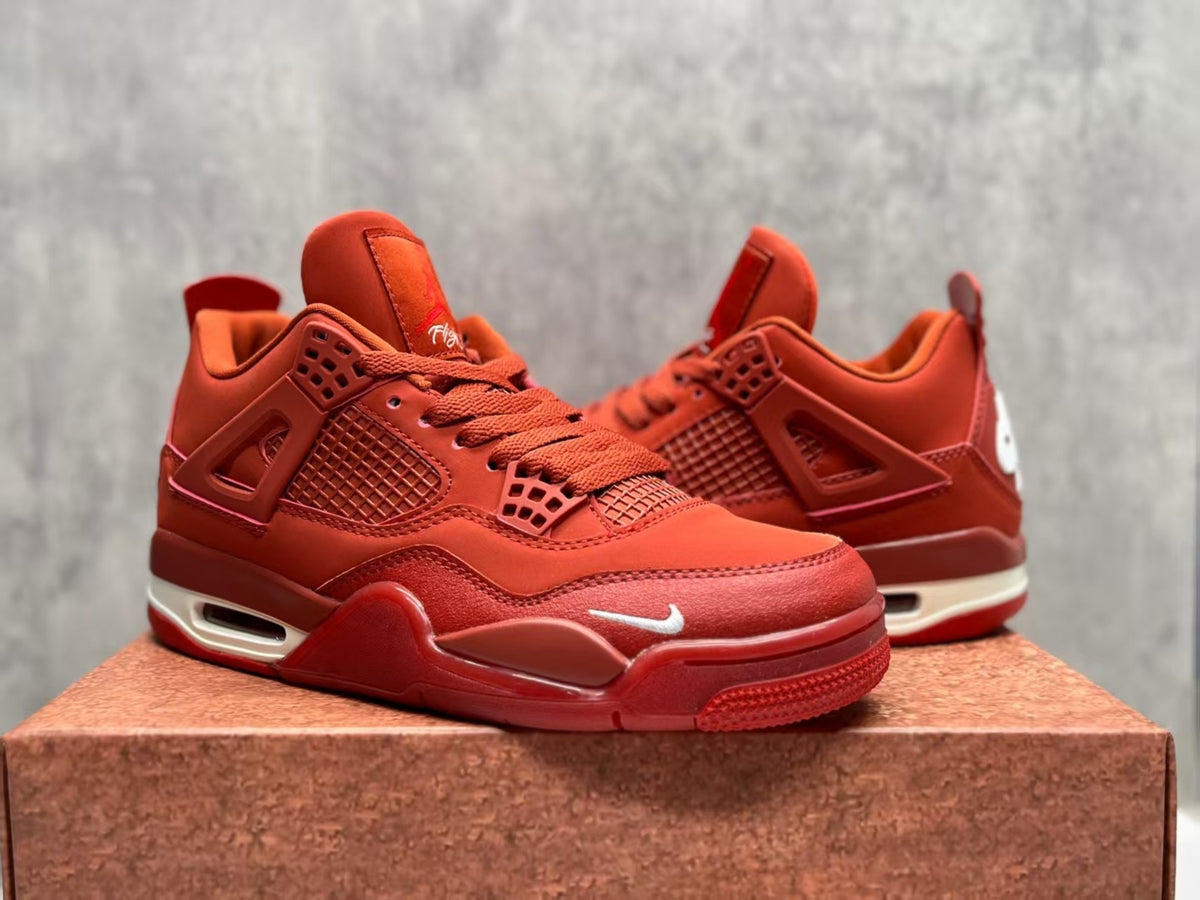 Nigel Sylvester x Air Jordan 4 OG Bike Air Firewood Orange