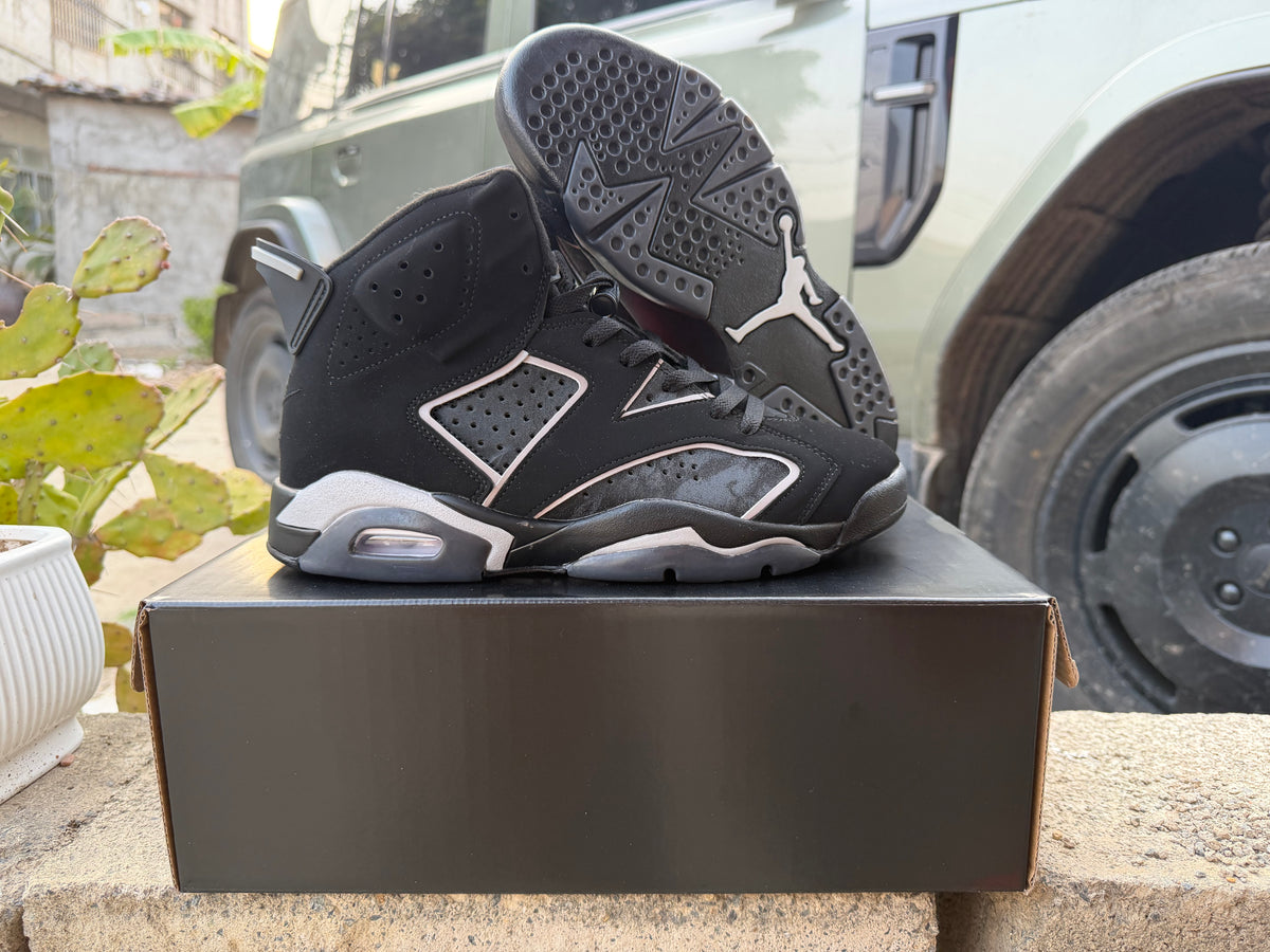 Air Jordan 6 Retro “Black Reflect Silver”