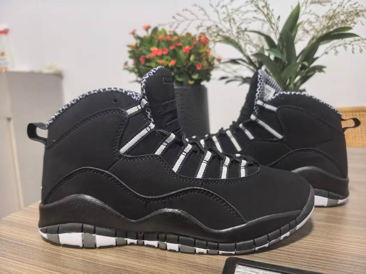 Air Jordan 10 Retro Black White