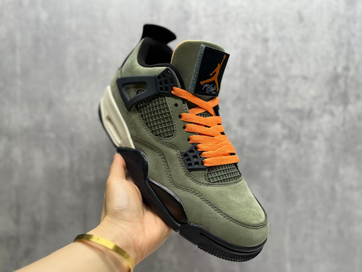 Air Jordan 4 Retro Olive Orange