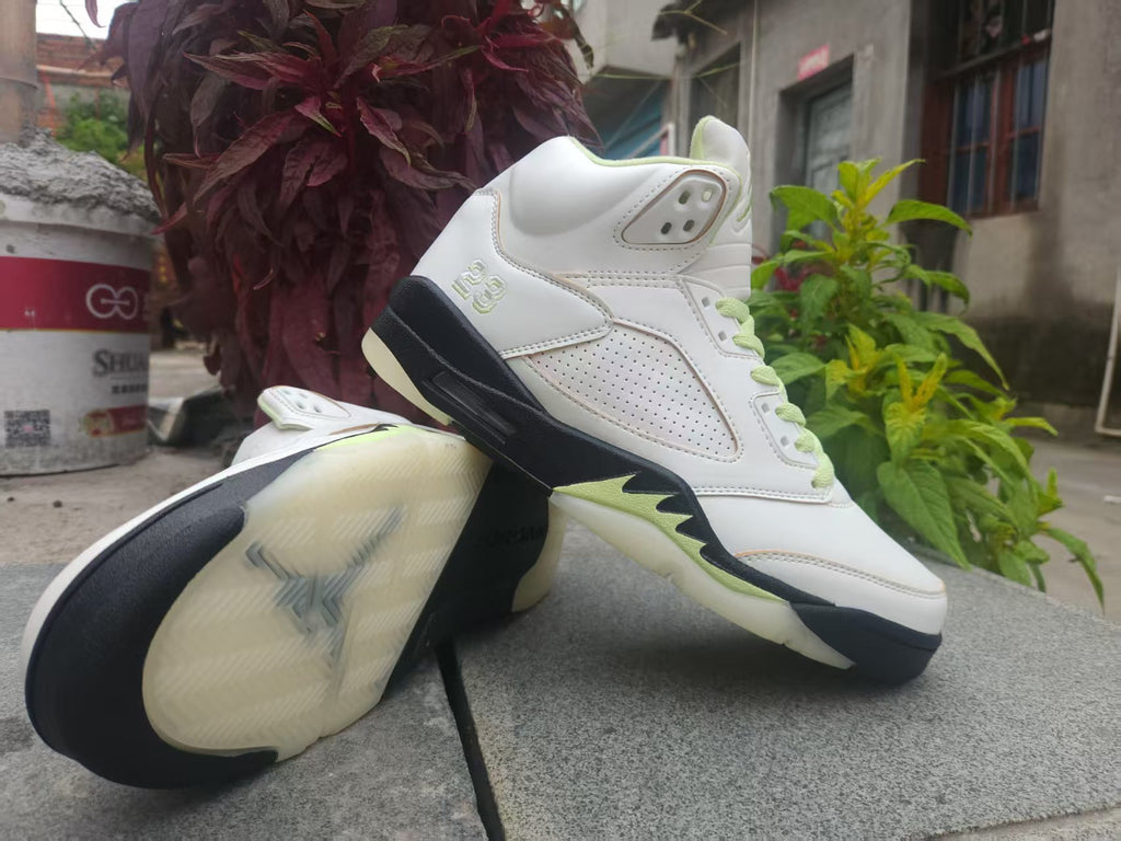 Air Jordan 5 Retro Luminous Green