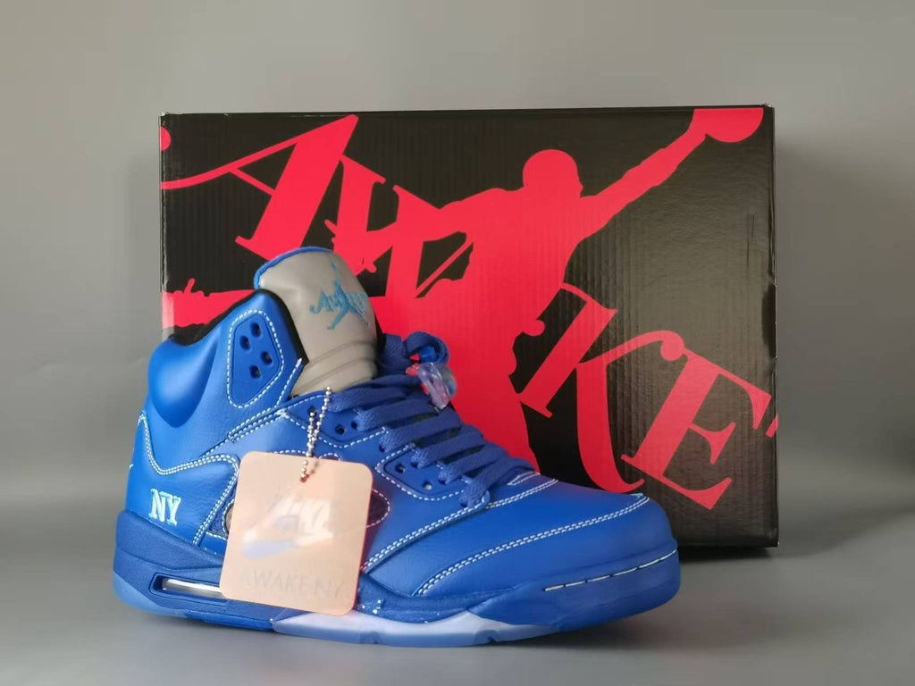 Air Jordan 5 Retro Blue Suede
