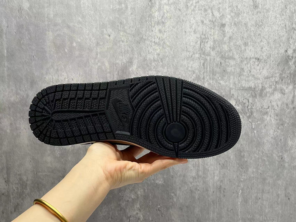 Air Jordan 1 D – Black and Beige Pattern