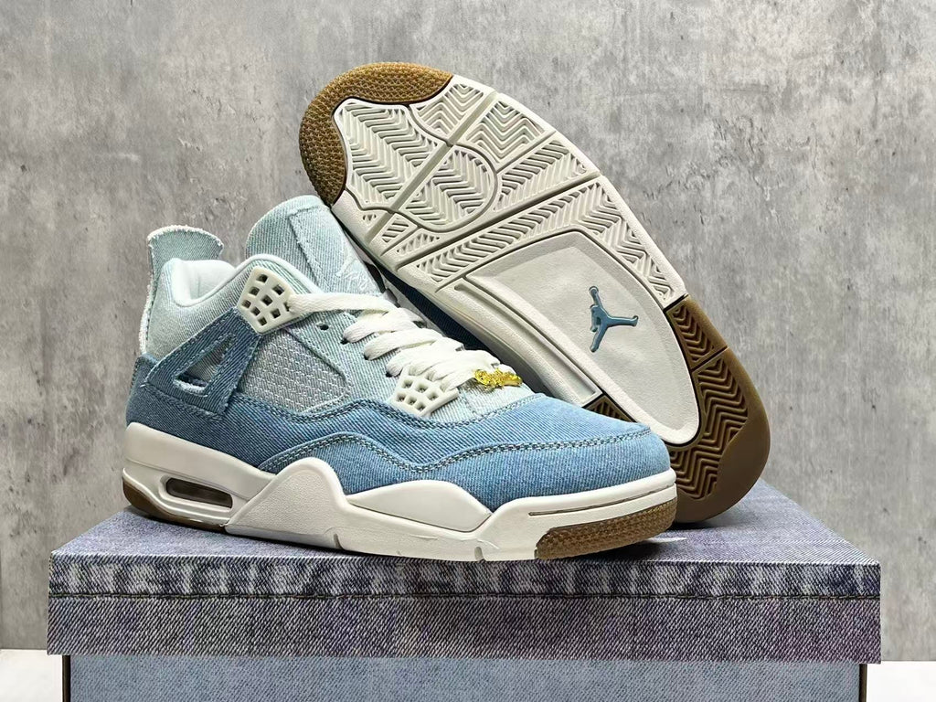 Air Jordan 4 Denim Worn Blue