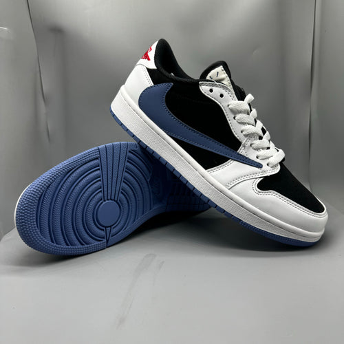 Air Jordan 1 Low x Travis Scott “Black Navy” Custom 2024
