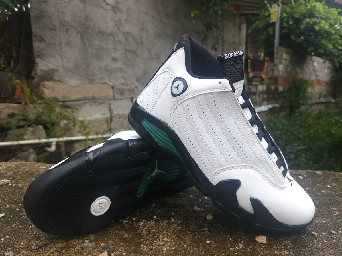 Air Jordan 14 Retro Oxidized Green