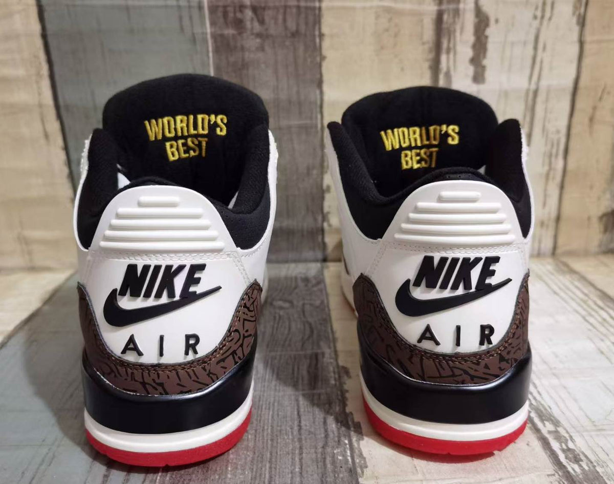 Air Jordan 3 Retro OG World's Best Dad(Man）