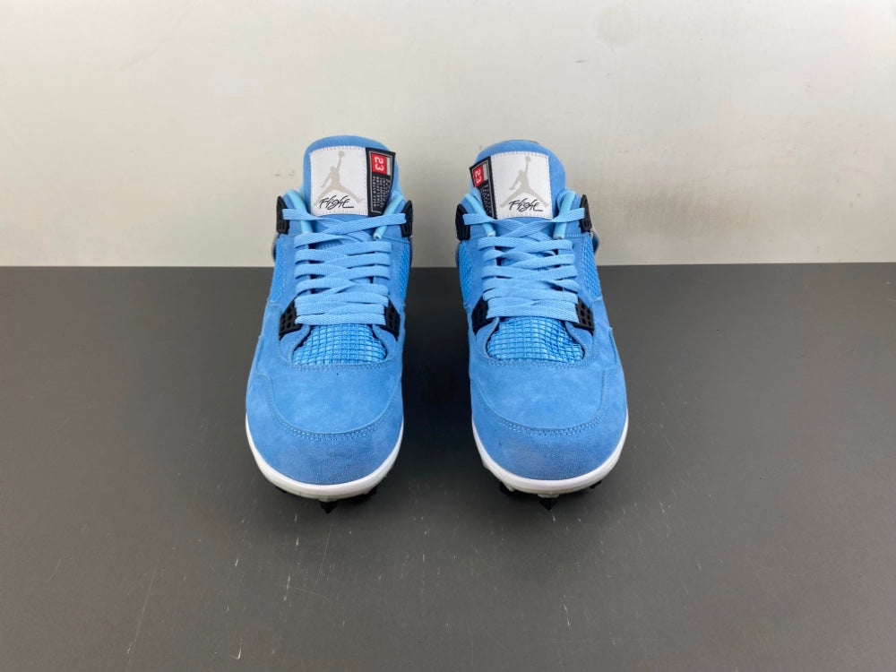 Air Jordan 4 Retro University Blue Golf Custom