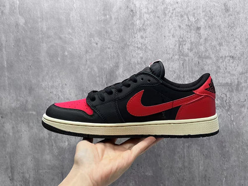 Air Jordan 1 Retro Low OG Black Varsity Red