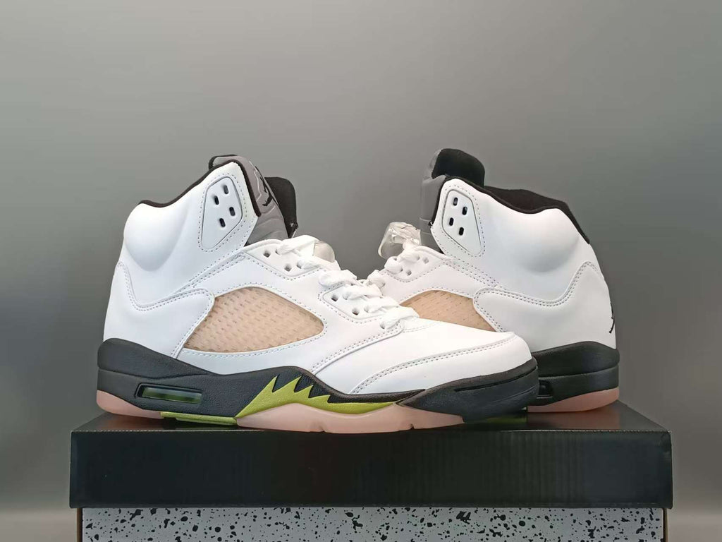 Air Jordan 5 Retro White Green