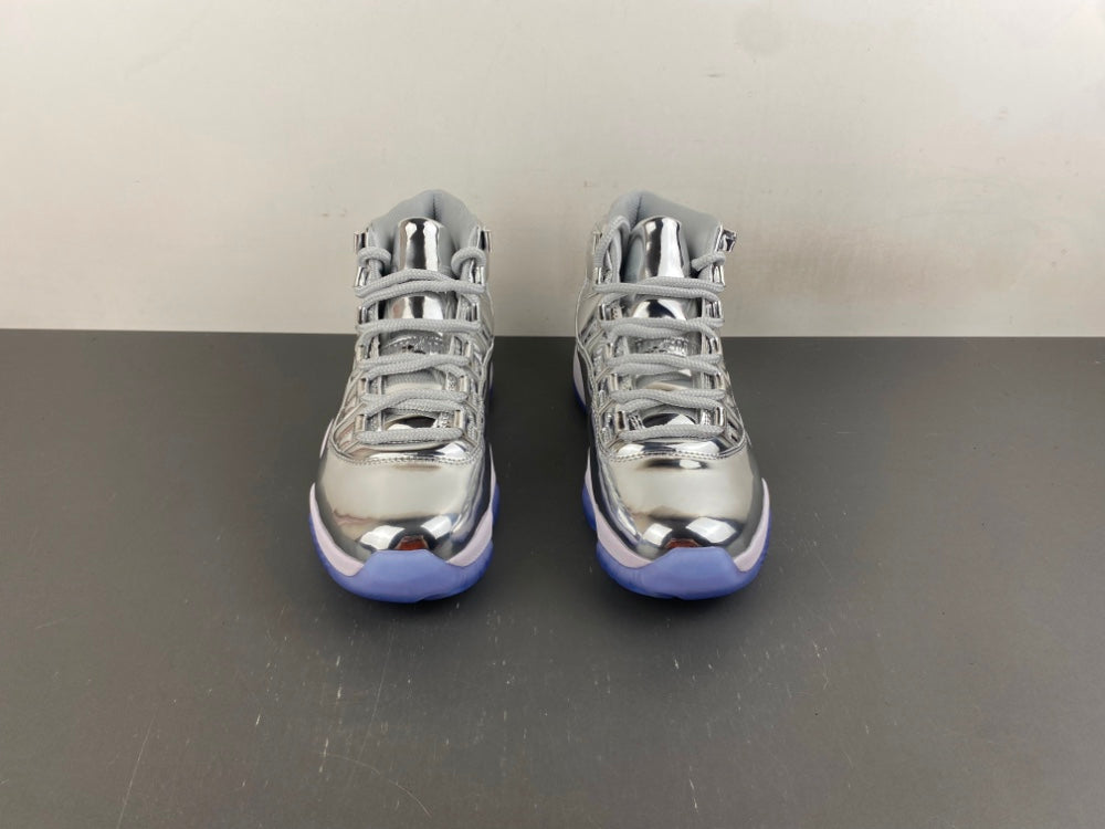 Air Jordan 11 Retro Metallic Silver Custom