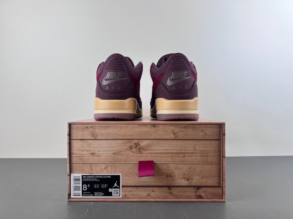 Air Jordan 3 Retro PRM Bin 23 Team Red