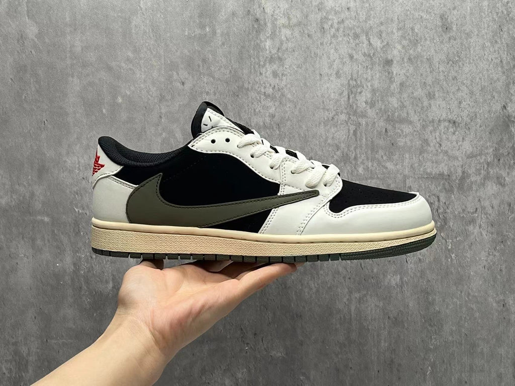 Travis Scott x Air Jordan 1 Low OG Medium Olive
