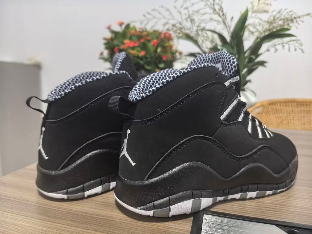 Air Jordan 10 Retro Black White