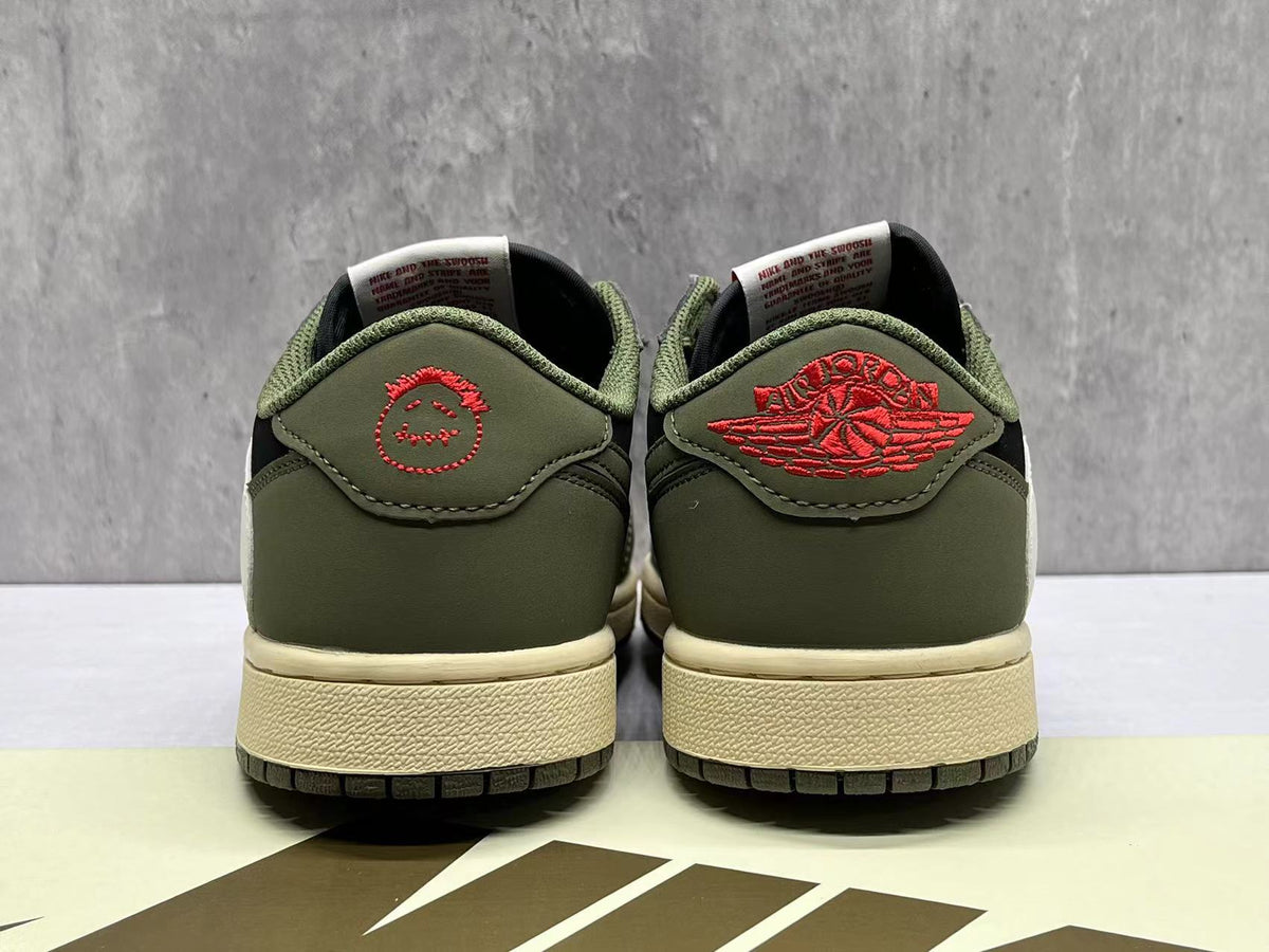 Air Jordan 1 Low Olive Green/Black