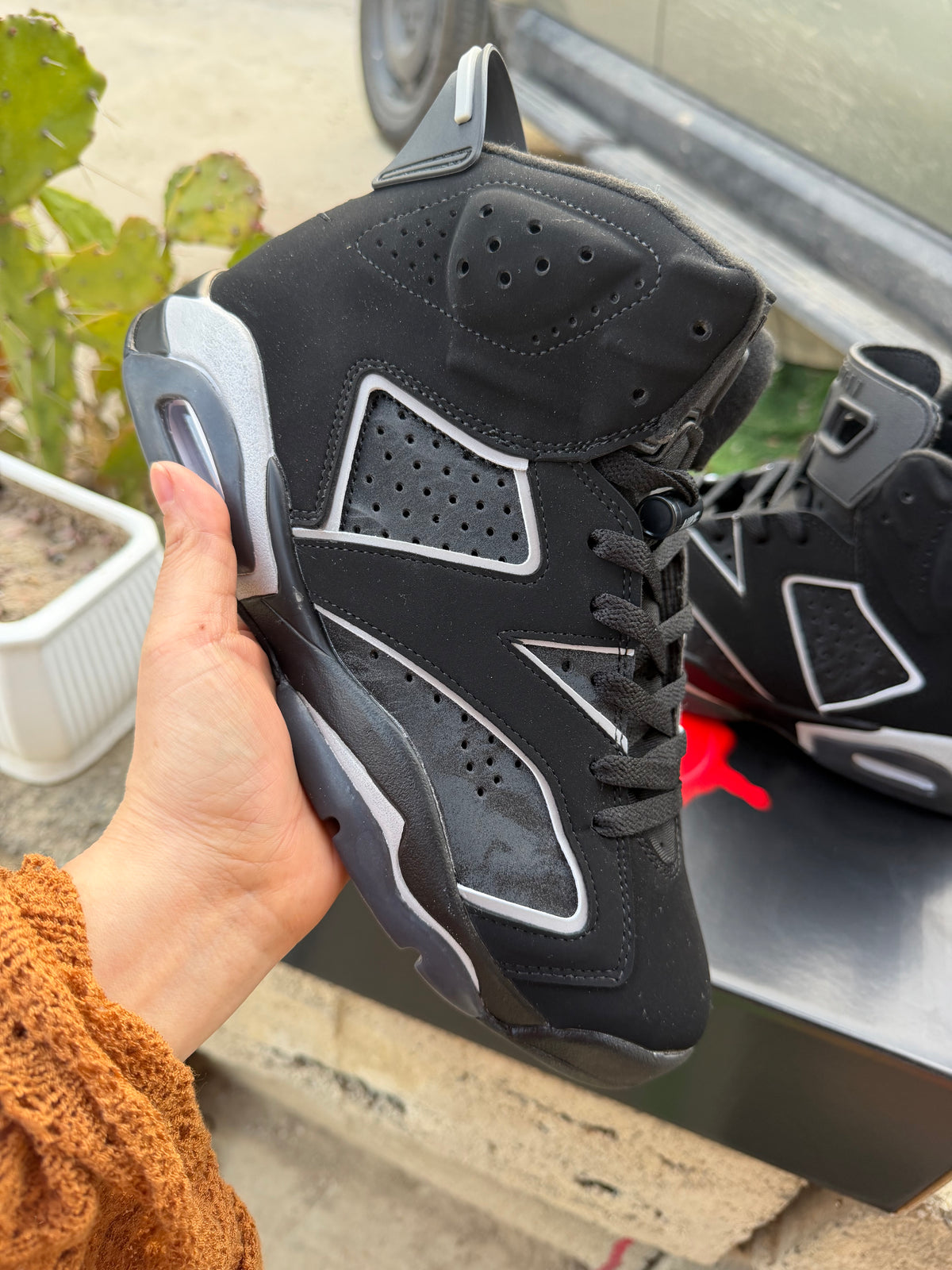 Air Jordan 6 Retro “Black Reflect Silver”
