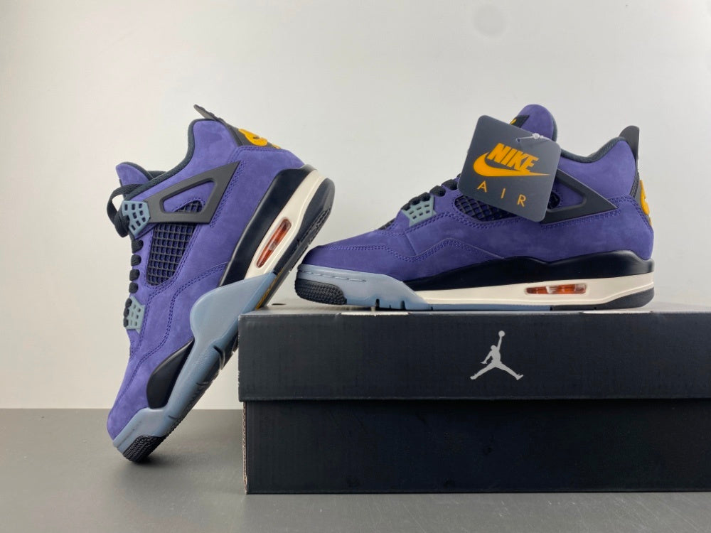 Air Jordan 4 Retro Imperial Purple Multi-Color