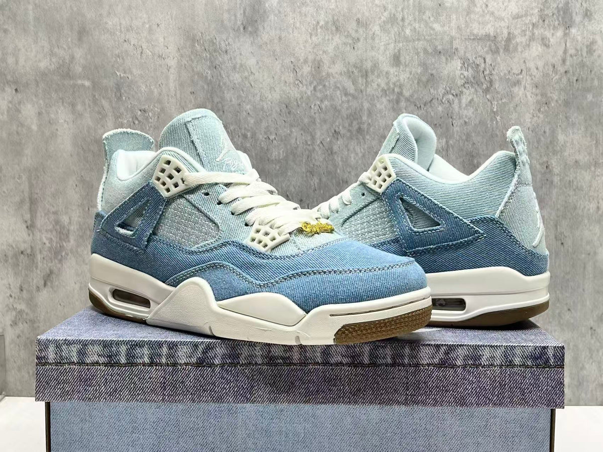 Air Jordan 4 Denim Worn Blue