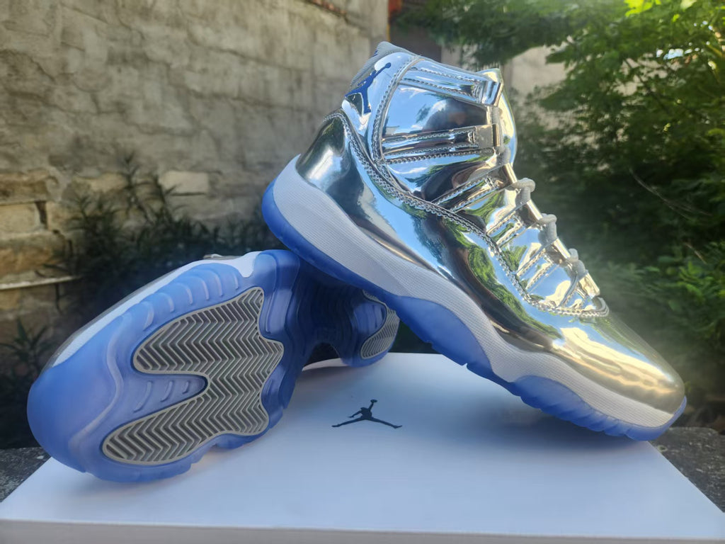 Air Jordan 11 Retro “Mirror Silver Blue”