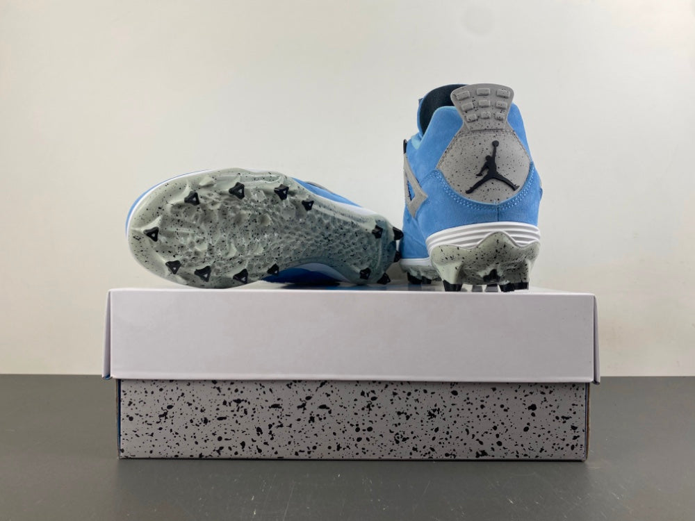 Air Jordan 4 Retro University Blue Golf Custom
