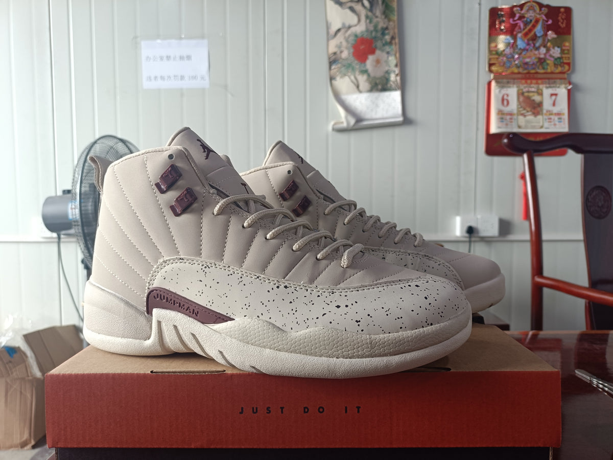 Air Jordan 12 Retro Egg Nog Light Orewood Brown