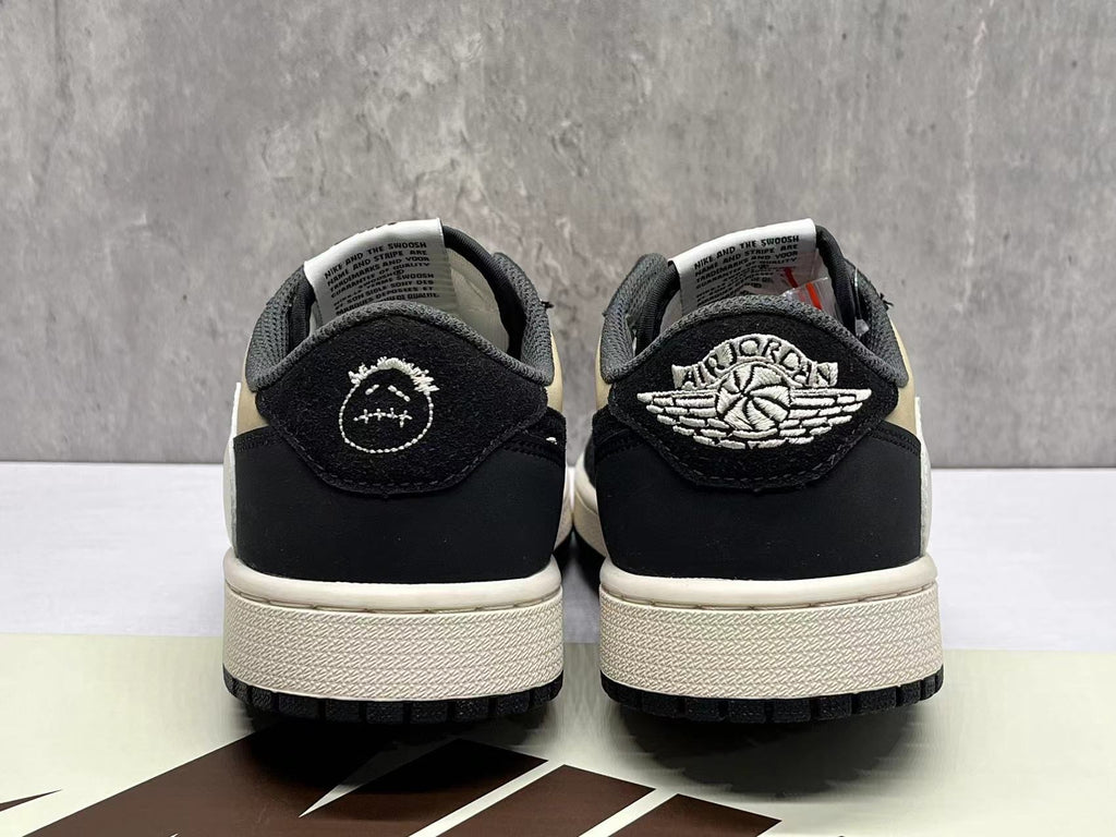 Air Jordan 1 D – Black and Beige Pattern