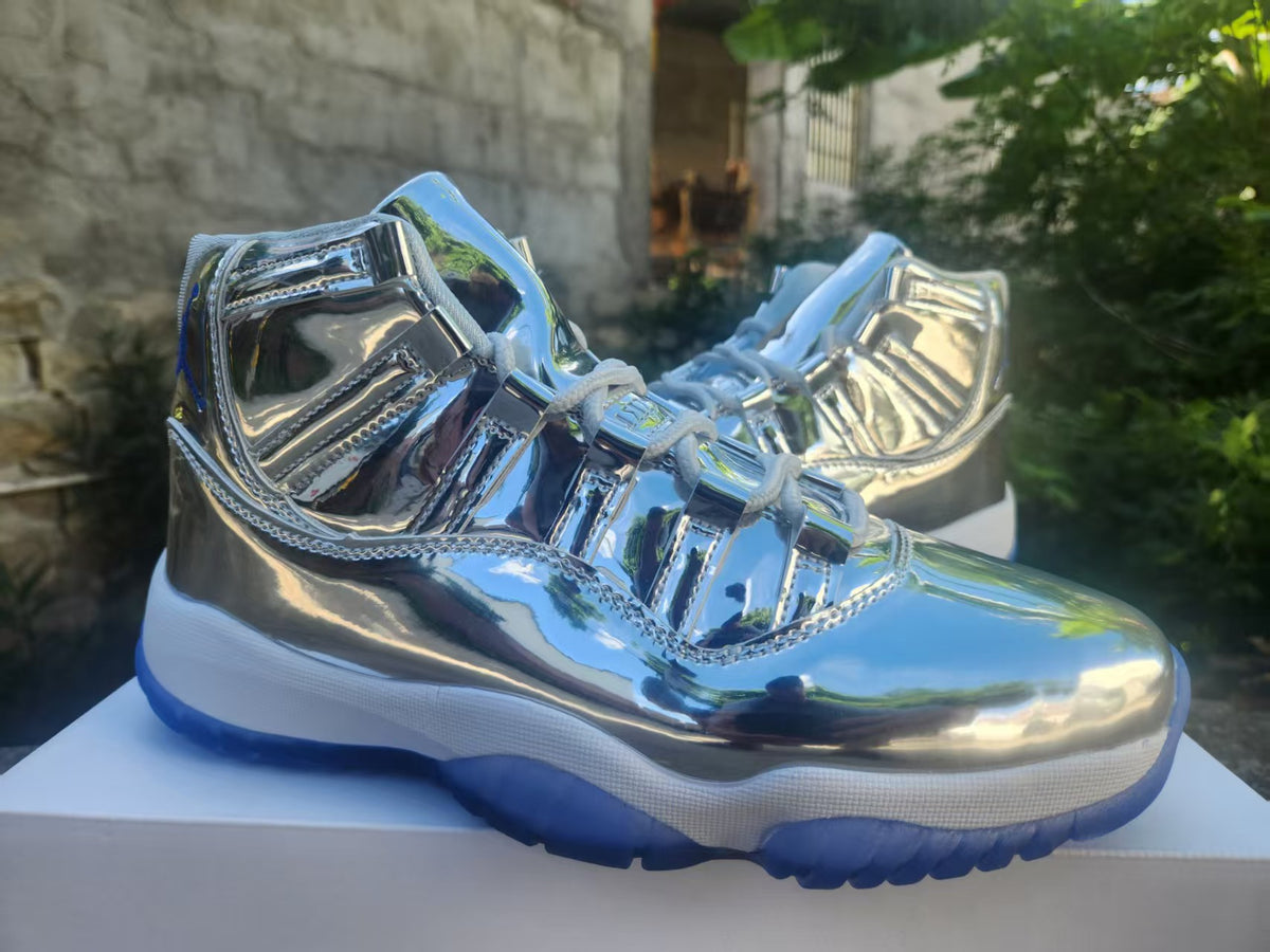 Air Jordan 11 Retro “Mirror Silver Blue”