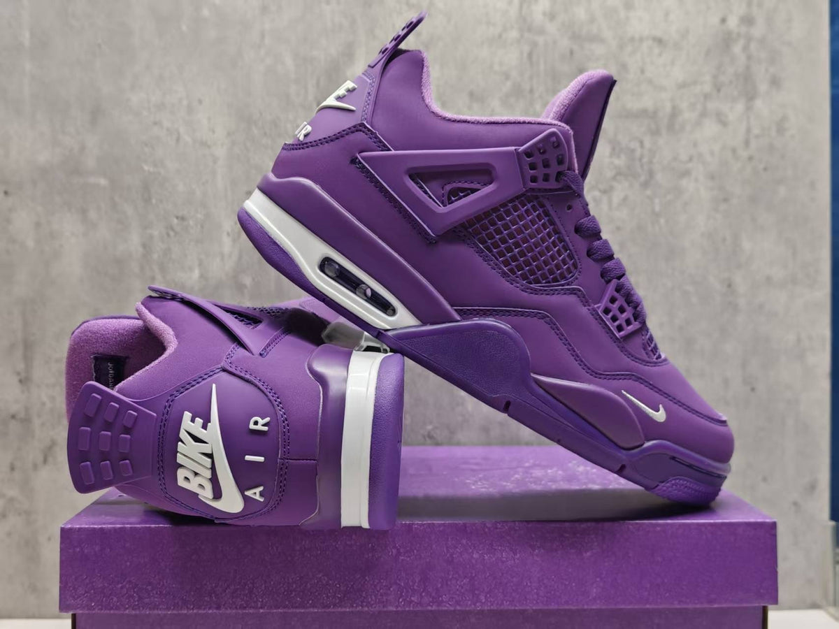 Air Jordan 4 Retro Nigel Sylvester Bike Purple